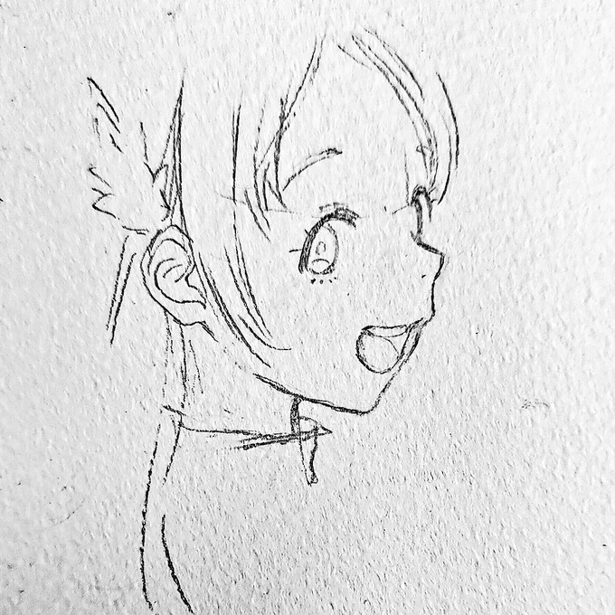 A little during lunch break_✍Drawing 