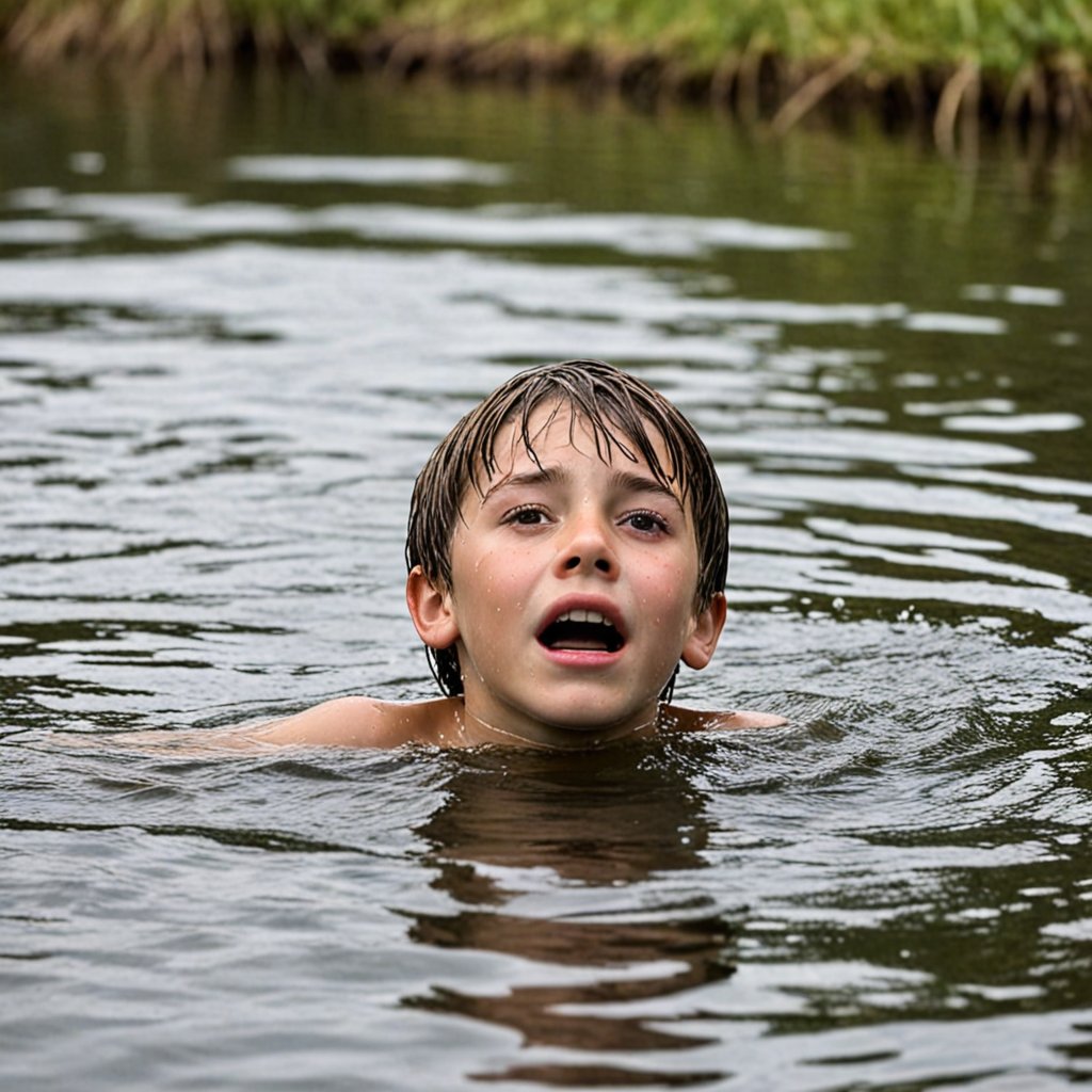 My first #AI image using Juggernaut XL v9: 'A representation of a boy drowning in a water, who just fell from his canoe.'

Impressive and real. #buildinpublic #100daysofcoding