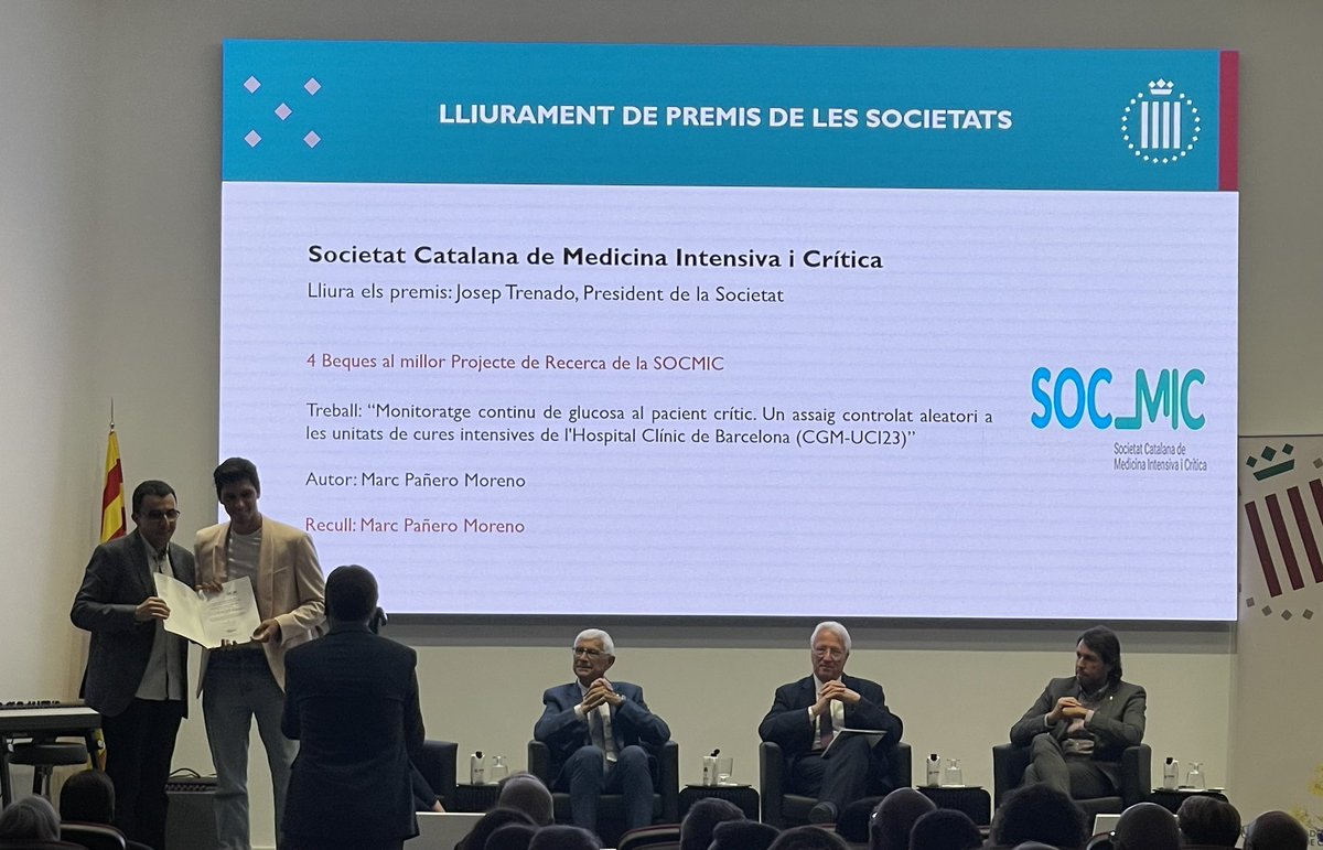 SOCMIC's tweet photo. Acte de Cloenda curs 2023/24 de L’Acadèmia.
Enhorabona als premiats per la #SOCMIC https://t.co/Nwdj4qjoCr