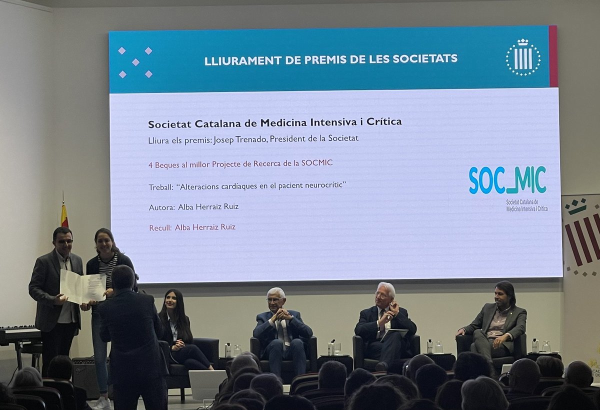 Acte de Cloenda curs 2023/24 de L’Acadèmia.
Enhorabona als premiats per la #SOCMIC