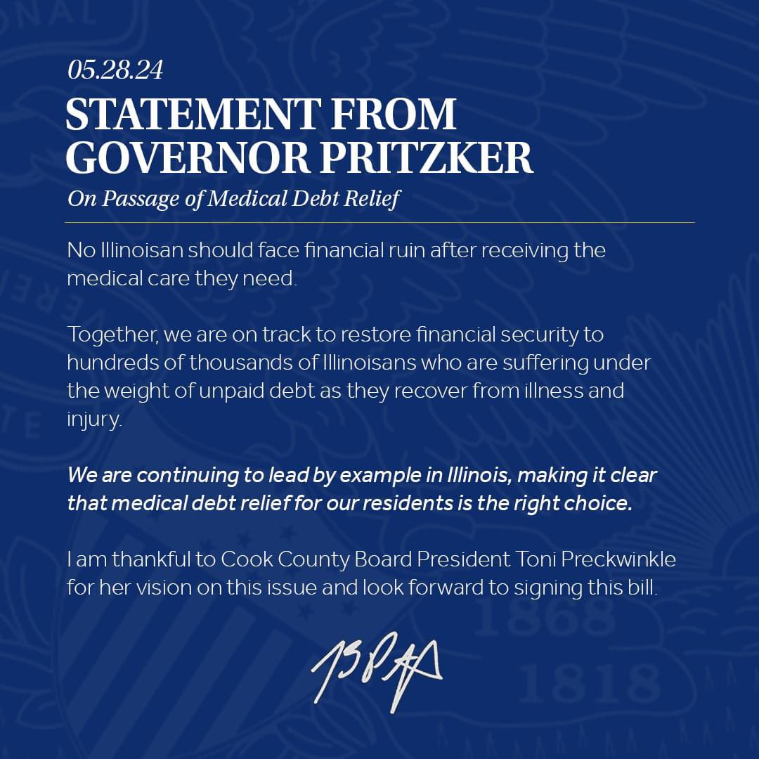 Governor JB Pritzker (@GovPritzker) on Twitter photo 2024-05-29 04:38:02