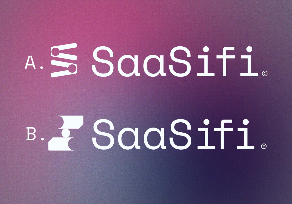 Two variants designed for SaaSifi Logo.

Any thoughts or feedback on the design?

#logodesigns #buildinpublic #indiehackers