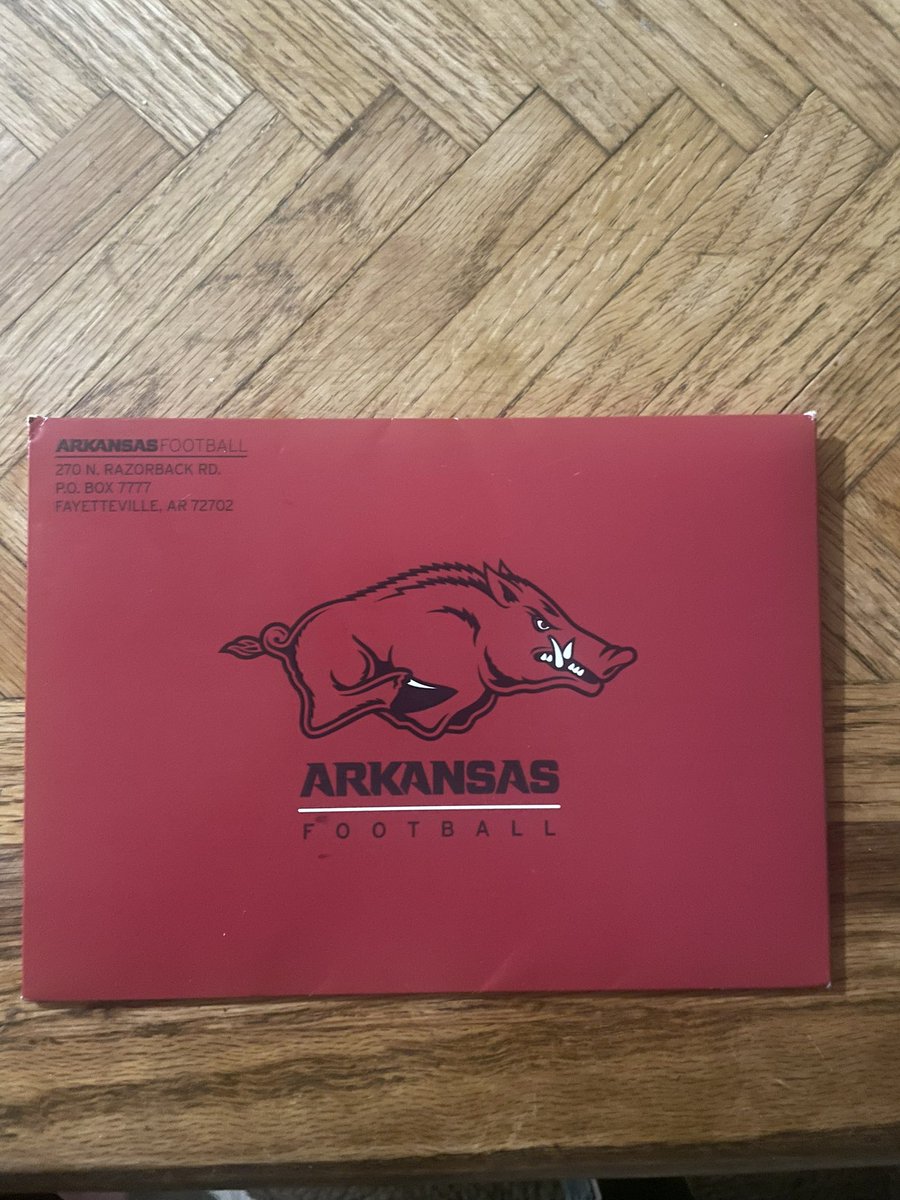 Dominic La Placa (@dominic_placa) on Twitter photo Blessed to receive a hand written camp invite to Arkansas Specialists camp
<a href="/CoachSFountain/">Scott Fountain</a> <a href="/Chris_Sailer/">Chris Sailer Kicking</a> @NexLevelKick1 Blessed to receive a hand written camp invite to Arkansas Specialists camp
<a href="/CoachSFountain/">Scott Fountain</a> <a href="/Chris_Sailer/">Chris Sailer Kicking</a> @NexLevelKick1