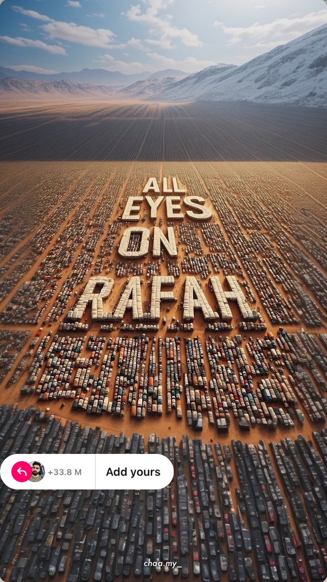 ubaidhashim2's tweet photo. #AlleyesonRafah https://t.co/bR9vZbt32g