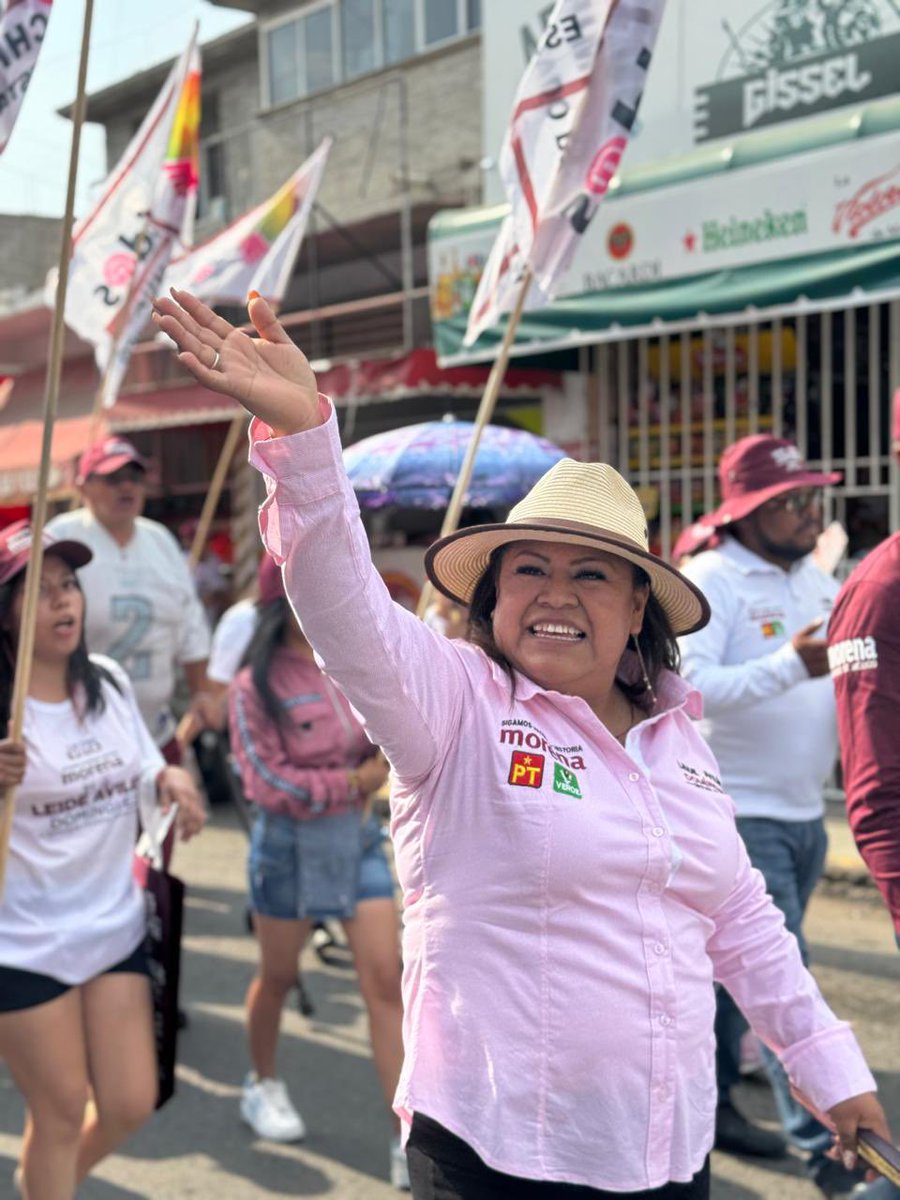 Tuvimos un gran cierre de campaña, como candidata a Diputada Federal por el Distrito 25 de Chimalhuacán. Soy una mujer transformadora e impulsaré las iniciativas para el bienestar de tod@s. Este 2 de junio #VotaSoloMorena #5de5 #VotaLeideChinalhuacán