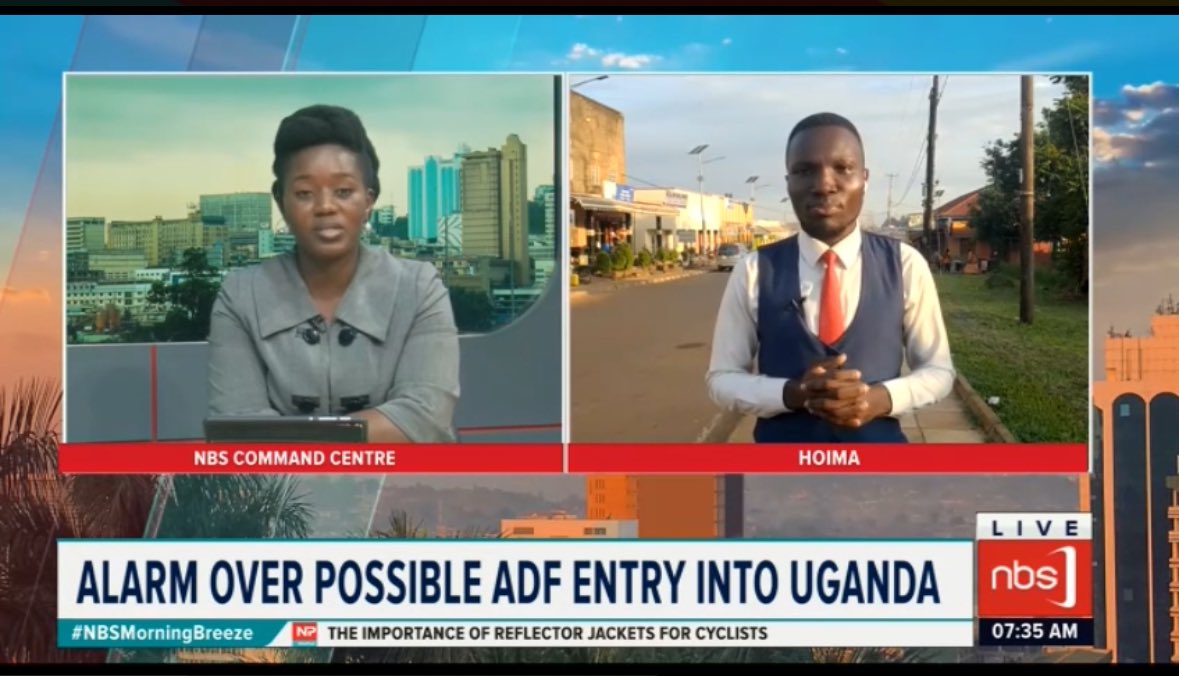 Security in Kagadi has urged the 20,000 residents of 16 ungazetted landing sites in Ndaiga on Lake Albert to remain vigilant due to a possible entry of ADF rebels into Uganda. 

@AlansMwesigwa 

 #NBSMorningBreeze #NBSUpdates