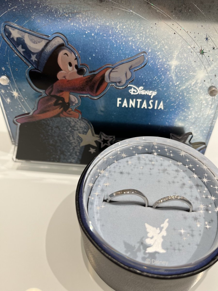 Disney FANTASIA – Fantasy Magic(ディズニーファンタジア – フ　　ァンタジーマジック) ~幻想的な魔法~ の結婚指輪