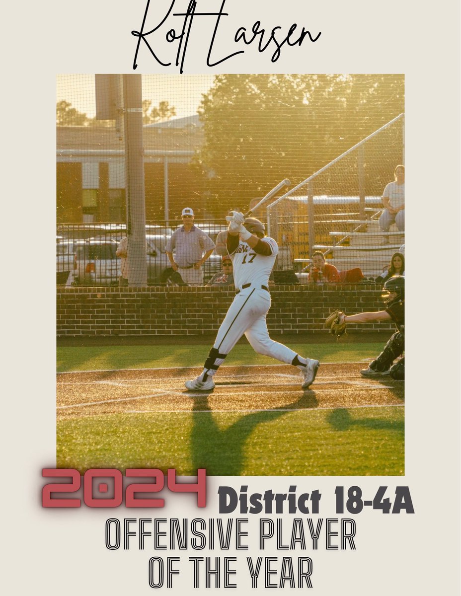 Year 2🔥 District Stats 2024 .429 batting avg 28AB’s 12 H 14 RBIs 2. 2bs 2 HR 4bb 2hbp 4ks .529 OBP .714 slug 1.243 OPS Only 1 attempted stolen base in district play and got ‘em @TxHS_Baseball @4ATxHsBaseball @THSBCA
