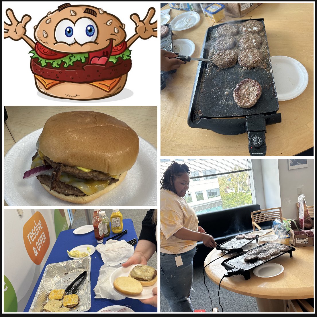 NAC-CSD One Band One Sound (@nac_csd) on Twitter photo Hamburger Day is on the menu … I mean the culture calendar today! Cerritos CRS and CSD would like to thank our clerk Reigne for taking the time out to make sure our tummies were happy! #WeRtheNAC #LifeAtATT #SmithStarzz #NAC_CAD #CSDOneBandOneSound <a href="/SSG_Cerritos/">Cerritos SSG</a> Hamburger Day is on the menu … I mean the culture calendar today! Cerritos CRS and CSD would like to thank our clerk Reigne for taking the time out to make sure our tummies were happy! #WeRtheNAC #LifeAtATT #SmithStarzz #NAC_CAD #CSDOneBandOneSound <a href="/SSG_Cerritos/">Cerritos SSG</a>