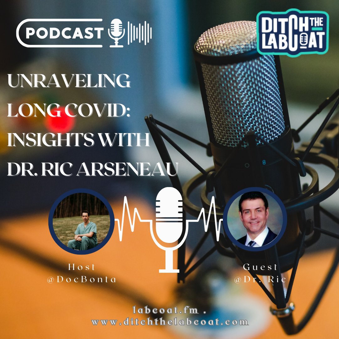 Join 'Ditch The Lab Coat' as Dr. Ric Arseneau explores the complexities of diagnosing and treating Long COVID. 🩺 Discover life-changing insights, challenges, and breakthroughs in this essential conversation! 👉 Listen now at ditchthelabcoat.com!