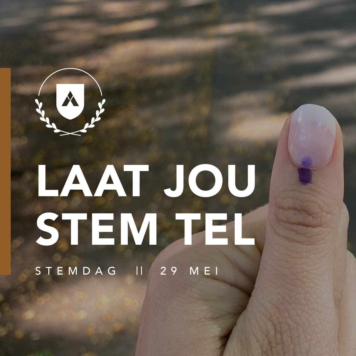 OnsAkademia's tweet photo. Vandag kom Suid-Afrikaners bymekaar om hul stem te laat tel. By Akademia glo ons dat elke persoon Ε rol in sy/haar gemeenskap speel. Het jy jou kruisie getrek? Deel met ons jou stemdagfoto in die kommentaarspasie.
#Stemdag #MyAkademia https://t.co/LoPVTn1Zzb