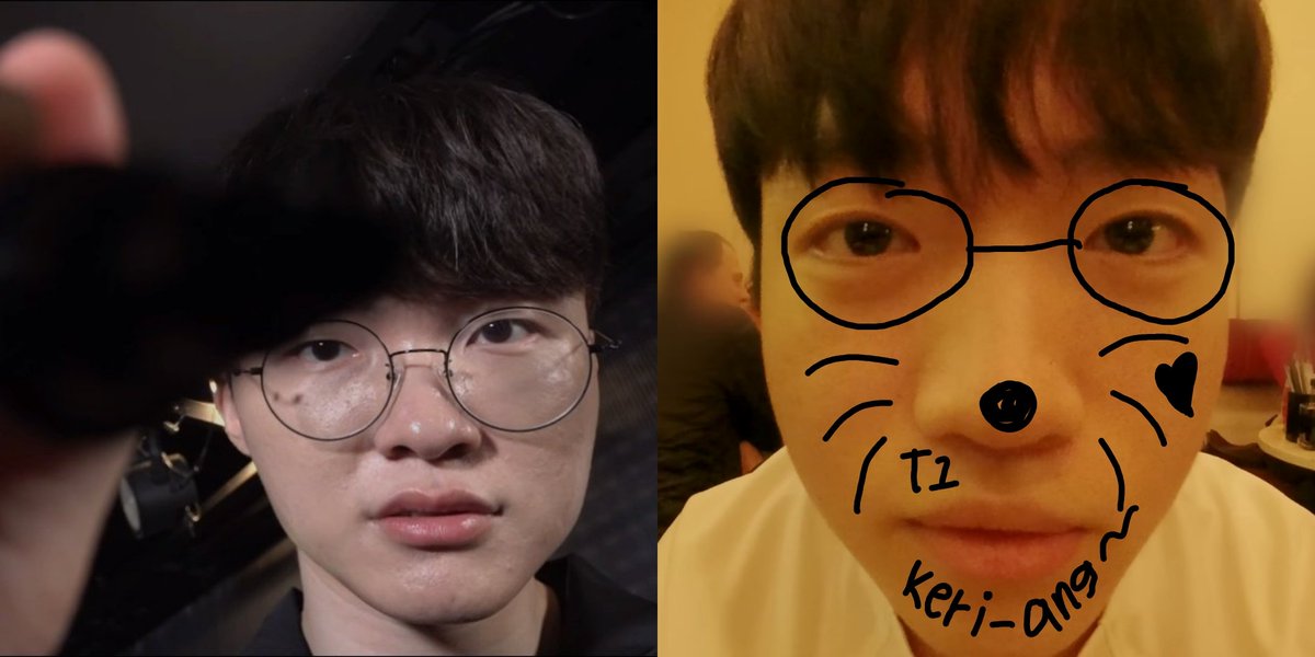 Have a good day 여러분~ ☺️😆

#T1 #Faker #Keria