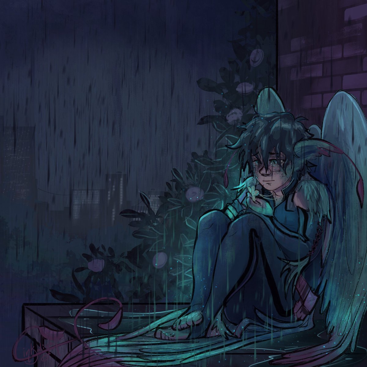Inkalight's tweet photo. Day 28/31 fairy
Remembering the days when it was simple and I was little (literally pocket sized)
#mythsofmay #mofm #mythsofmay2024
#mofm2024 #bkdk #fairydeku #fairydekuau
This au never leaves me alone 🧚 but it’s a good comforting one. https://t.co/JBsBPGfdnx