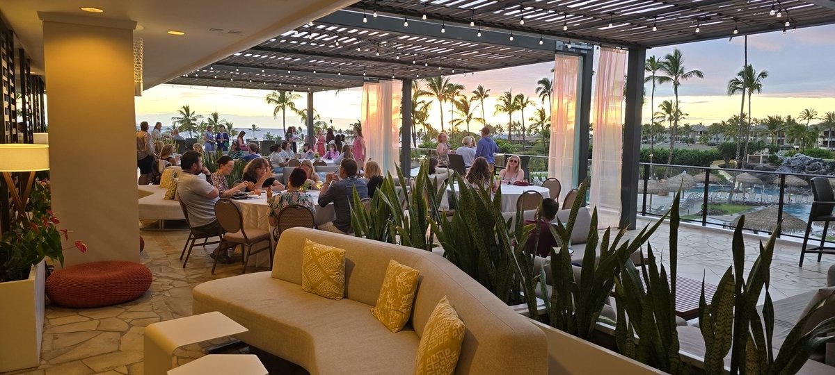 The sun may be setting on our first day, but things are just getting started at the conference.  #CAC2024