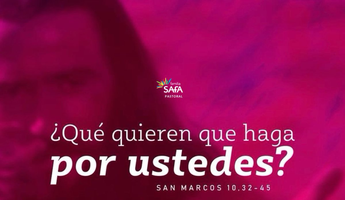 #GospelOfTheDay #EvangelioDeHoy #contempla_Safa @safahermanos @Oracion_SaFa @FamiliaSaFa @PastoralSafaMad @ValladolidSaFa @fpsafavall @safatorino @AnimasafaOnlus #tiempoordinario