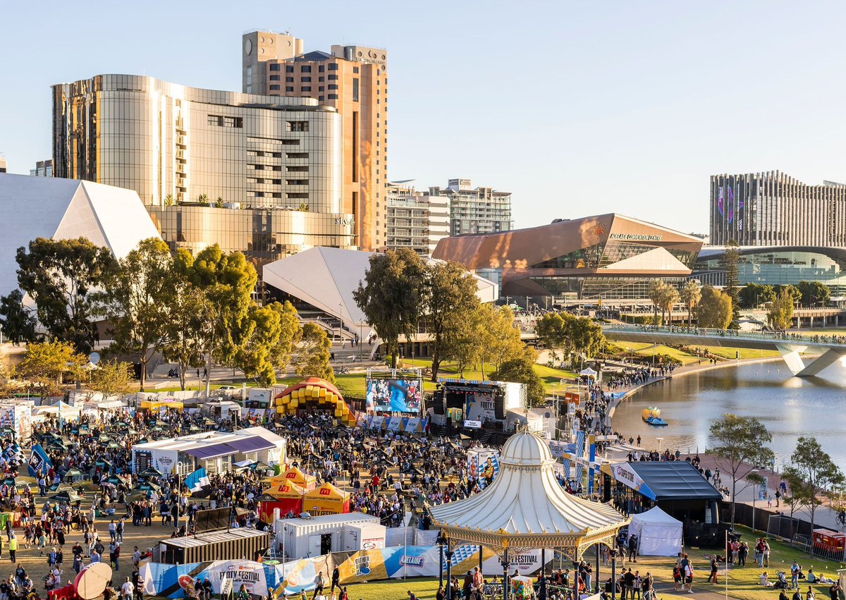 Adelaide ranked number one for hotel occupancy across 14 major cities throughout AUS & NZ in April. 
The month also saw accommodation across greater metropolitan Adelaide record its strongest ever monthly revenue, with an average of $2.1 million per night:
tourism.sa.gov.au/news-articles/…