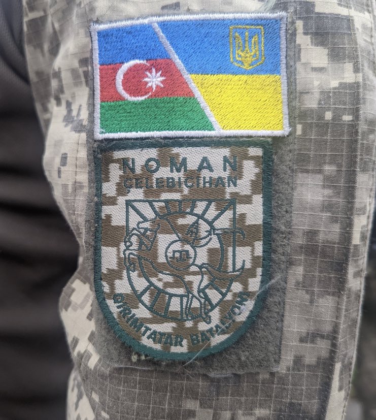 I love Ukraine so much! 🇦🇿🇺🇦

Forever grateful for your support in Karabakh ❤️

Brave freedom loving people who are fighting our common enemy!

Dozens of Azerbaijanis have given their lives to defend Ukraine and independence of of us all. 

Yaşasın Azərbaycan and Слава Україні!