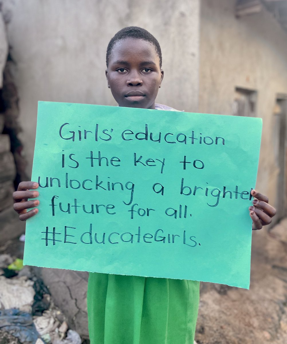 We urge governments around the World to dedicate financial resources to girls’ education and programmes that directly benefit adolescent girls inorder to #EndChildMarriage. 
#EducateGirls