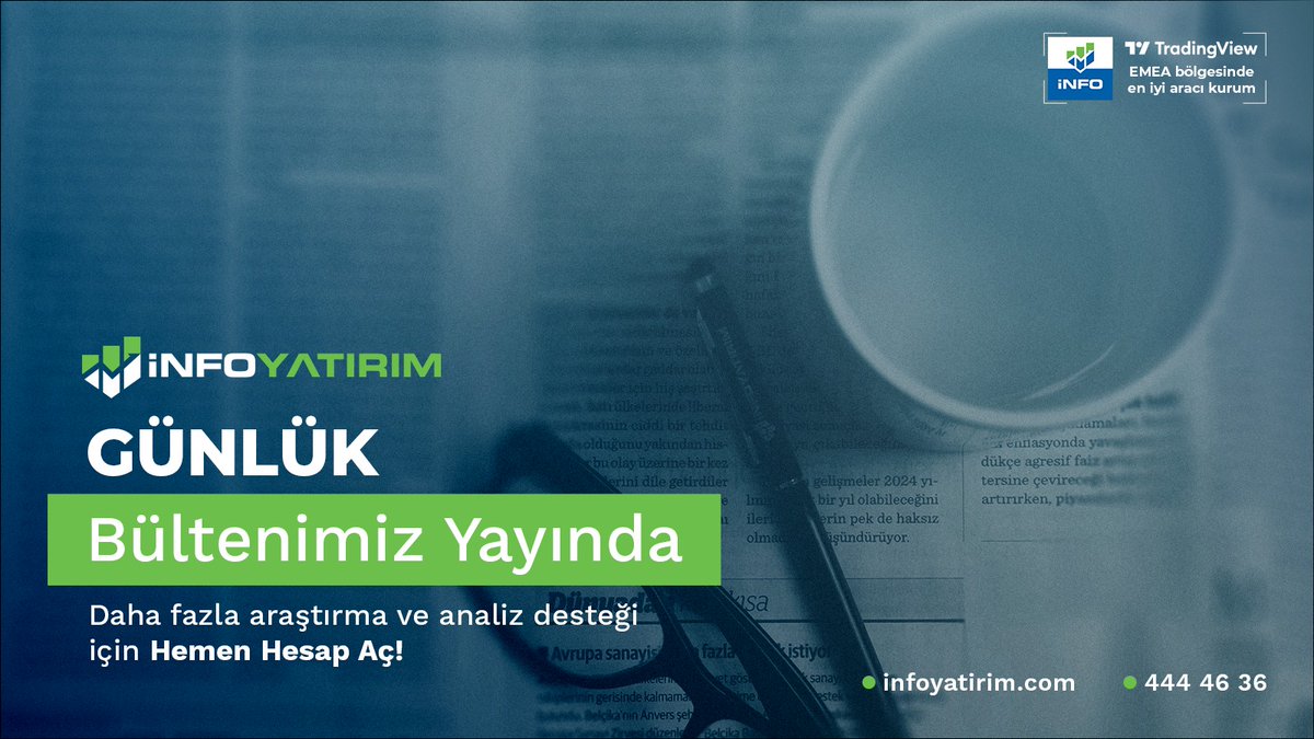 Günaydın! 29 Mayıs Çarşamba Günlük Bültenimiz yayında! #ALKLC.HE – Şirket paylarının halka arzı kapsamında talepler 29 – 30 Mayıs’ta toplanacak. #HOROZ – Şirket paylarının halka arzı kapsamında talepler 29 – 30 – 31 Mayıs’ta toplanacak. #YIGIT – Şirket paylarının halka arzı