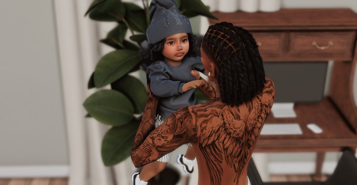 Her little face melts my heart. 🥹🤍

#ShowUsYourSims #TheSims4