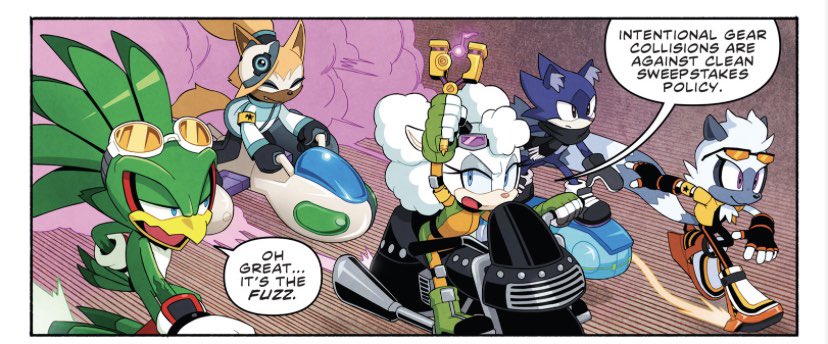 MINOR IDW 69 SPOILERS

God why does she gotta be such a buzzkill, let my goats play dirty like they actually do in the Riders tournaments in the games