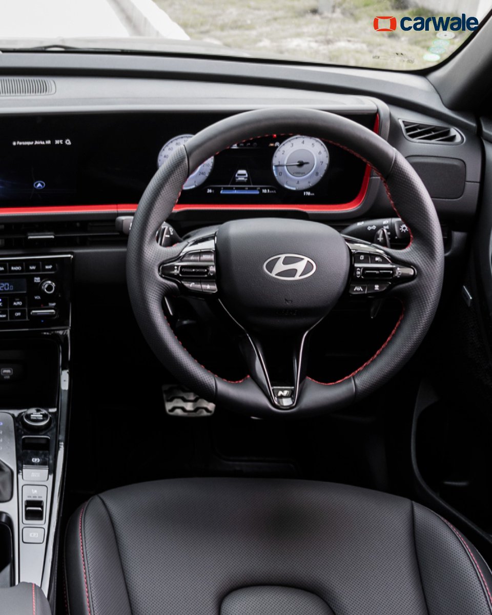 CarWale's tweet photo. The #CretaNLine offers sporty styling, fresh colors, and a unique interior. It balances everyday practicality with driving excitement. Its eye-catching design and comfortable, feature-rich interior will appeal to those looking for a standout SUV.
https://t.co/UNneZcIeSy
#cwphotos https://t.co/peFNrCSNJ3