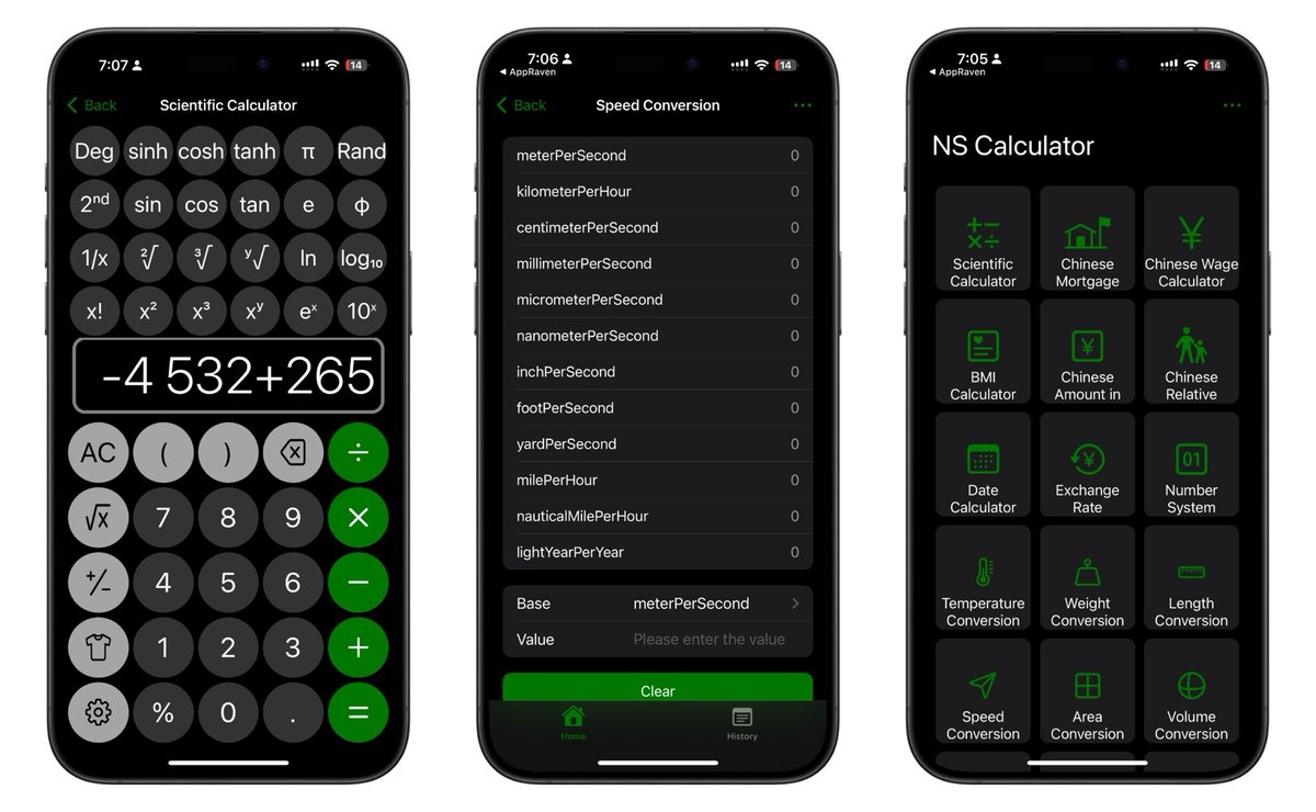 appsleviste's tweet photo. Vědecká kalkulačka NS Calculator je nyní zdarma! Počítá goniometrické funkce, převádí a umí pracovat s BMI. 👇
#kalkulacka #NSCalculator 
https://t.co/V68vEQ1Uq8 https://t.co/EfToguosOH
