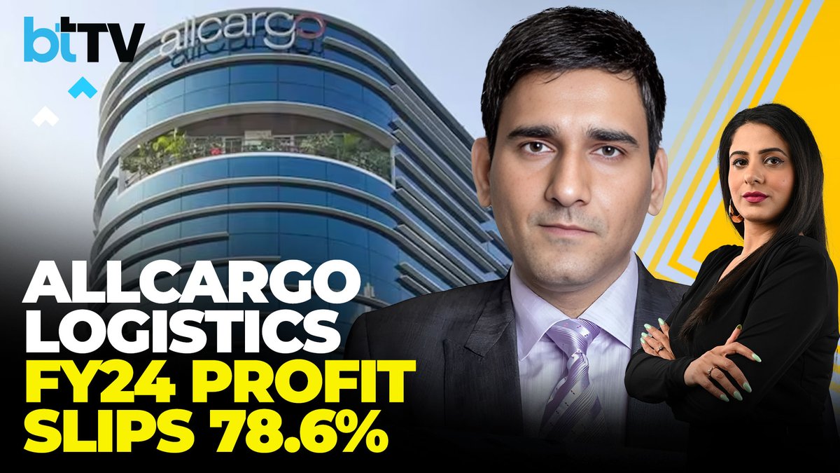 #BTTVExclusive | Ravi Jakhar, Chief Strategy Officer, Allcargo Group On Q4, Supply & Chain, Cargo Biz & FY25 Outlook Watch: youtube.com/live/pIODzCh-7… | #AllcargoGroup #AllcargoGroupq4 #results #earnings #BTTV @sakshibatra18 | @allcargofficial