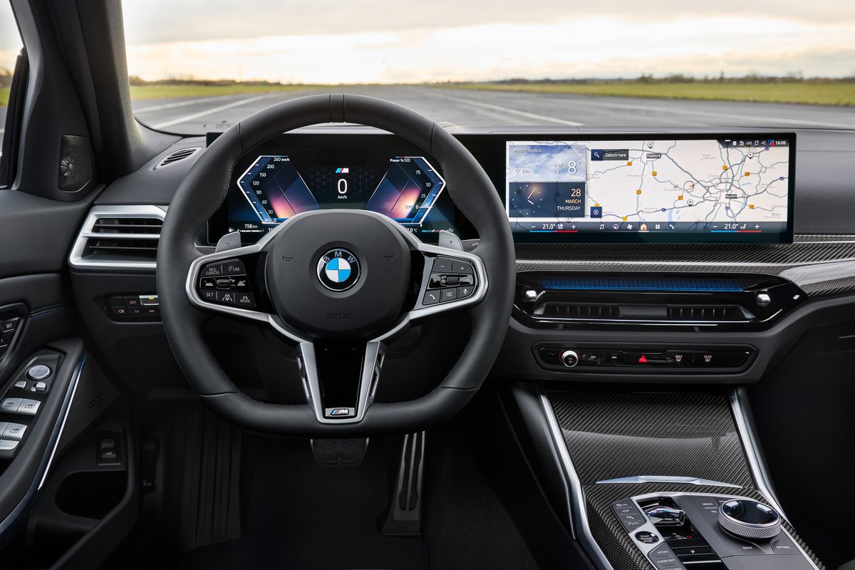 BMW 3シリーズ、内装を中心にアップデート…改良モデルを欧州発表 response.jp/article/2024/0… #新型車 #BMW #3シリーズ #セダン