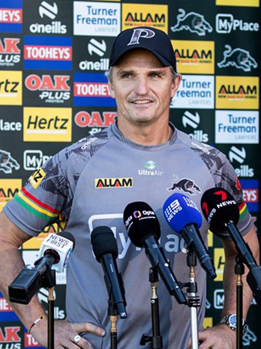 COACH MEDIA 🎙️ Ivan Cleary discusses the exciting challenge for the Panthers over the Origin period. 🎥 bit.ly/IvanMediaRd13 #pantherpride 🐾