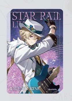 kkerohiru's tweet photo. aventurine looks like an idol here and he is finally getting merchs, a photocard and acrylic standee 🤣
#aventurine #hsr #starrail https://t.co/C0r1eFUm6P