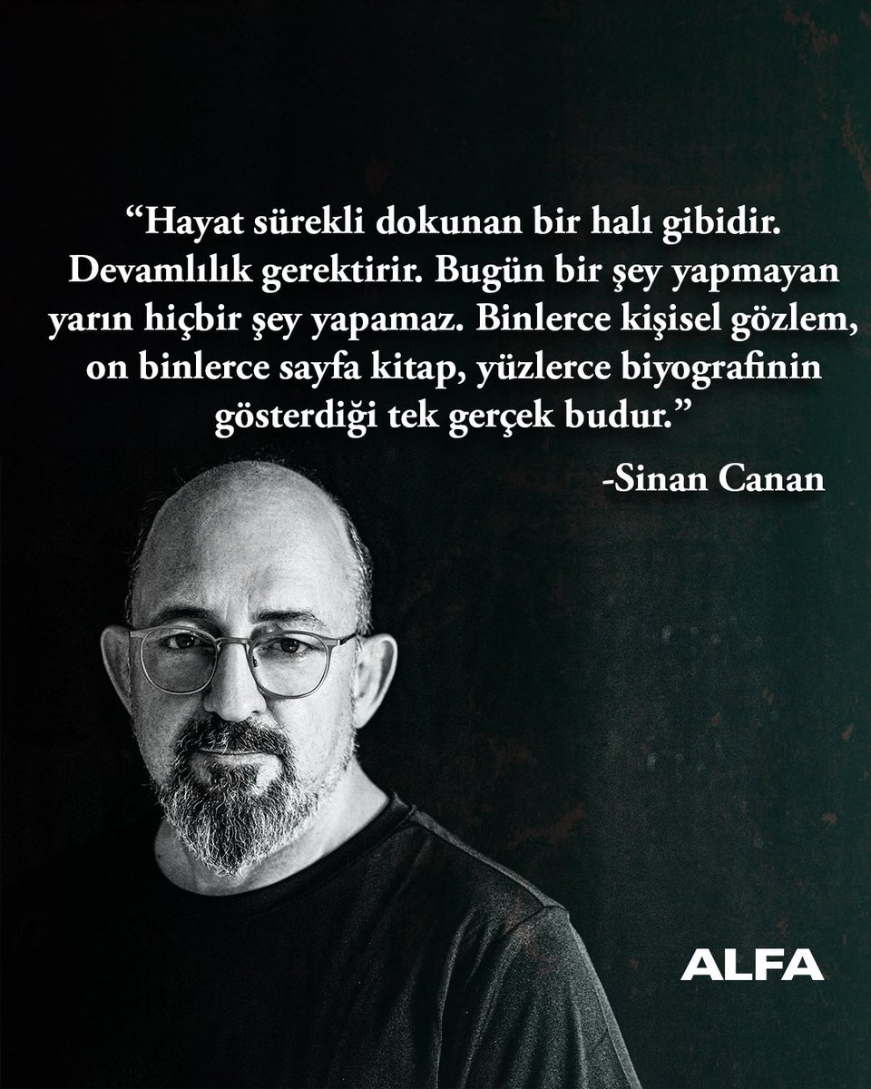 Yeni kitabım “Hayatın Anlamı” şimdi tüm kitap satış noktalarında… @alfakitap