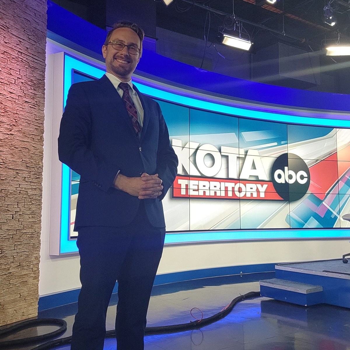 #NewProfilePic, first day at the station edition! #SDwx #BroadcastMeteorology