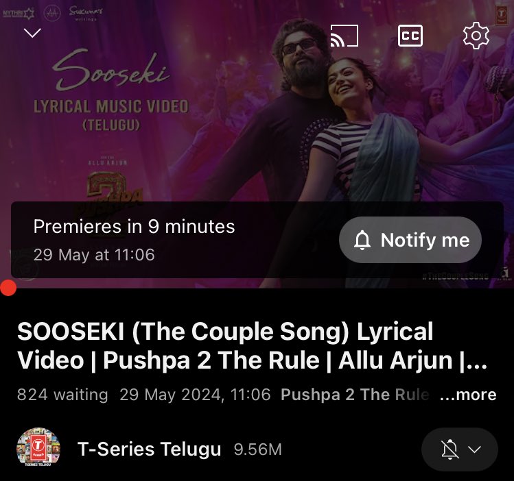 Locked and Loaded 🤘🏻 Sharp 11:07 AM #TheCoupleSong 🫰 Sung by @shreyaghoshal ✨ A Rockstar @ThisIsDSP Musical 🎵 #Pushpa2TheRule Grand release worldwide on 15th AUG 2024. #Pushpa2 #Sooseki