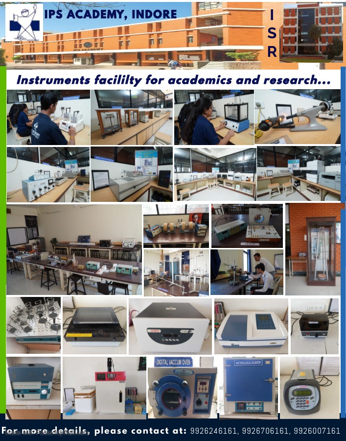 IpsIsr's tweet photo. IPS Academy Indore
Instrument facility for academics and research
#ISR_IPS_Academy_Indore #IPS_Academy_Indore #collegecampus #Admission #BSc #MSc #ScienceCollege #BestScienceCollege #Placement https://t.co/2mNhK5FM10