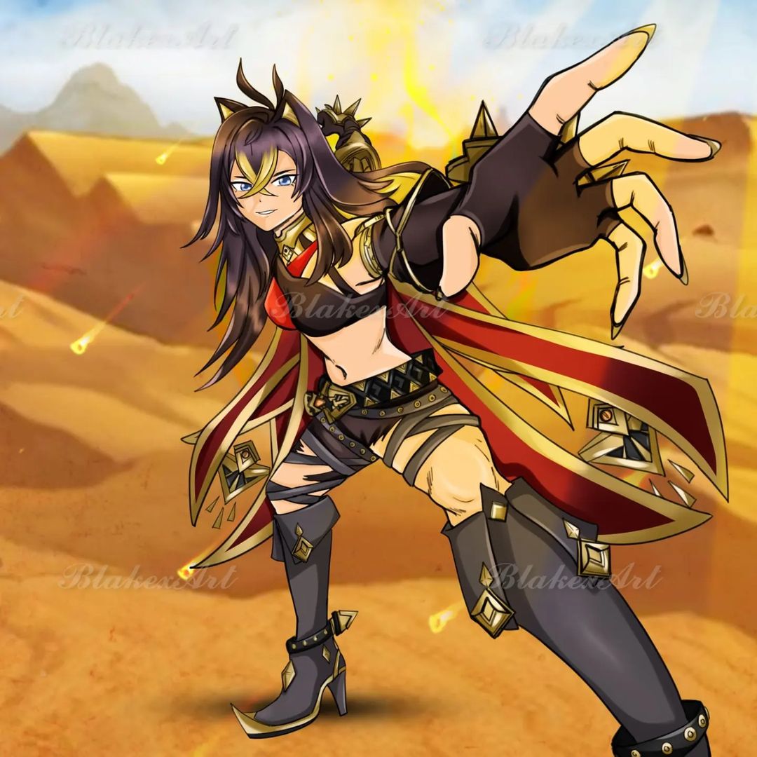 Dehya Full body commission Done 

HMU for Anime Characters, OC, PFP, Logo, Banner, Emotes, Overlay, Furry,Tattoo, Landscape and others 

#commissionedart  #artcommission
#lookingforartist #chibigirl  #emotes #anime #chibi #chibiart  #emotestwitch #twitchemotes #commissionsopen