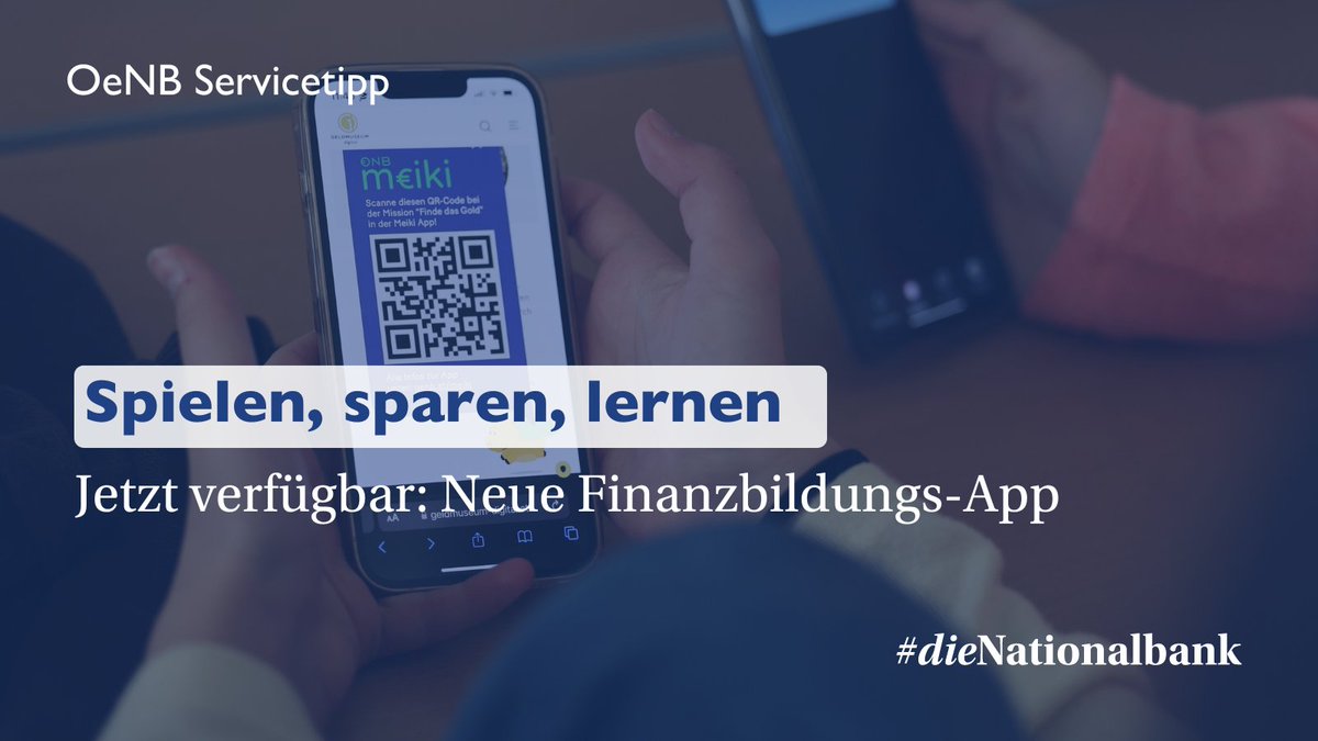 oenb's tweet image. Wir präsentieren stolz: Unsere neue Finanzbildungs-App Meiki  🐷💶

60 interaktive Spiele &amp;amp; 20 informative Videos ermöglichen das spielerische Erlernen von wichtigen Finanzbildungsthemen. ✨

Jetzt runterladen 👉 eurologisch.at/meiki

#TwitterLehrerzimmer