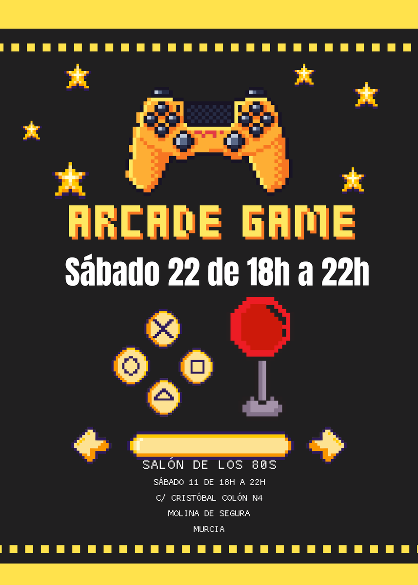 ArcadeGameMur's tweet photo. s de junio sábados tarde Arcades.
Recuerda que somos el único salón Arcade con máquinas originales de los 80s en la Región de Murcia.
Arcade Game
C/Cristóbal Colón n4
Molina de Segura
Murcia

Aperturas junio
Sábado 1,8,22,29 18h a 22h
Sábado 15 (cerrado) https://t.co/mmfDKc2J68