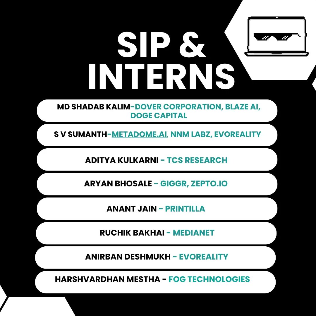 devsocbitsgoa's tweet photo. We're incredibly proud of the amazing achievements of our talented members! From dominating hackathons to excelling in personal projects, and everything in between, our community is filled with inspiring stories of hard work and dedication.
1/2 https://t.co/S9lsYjBmqQ