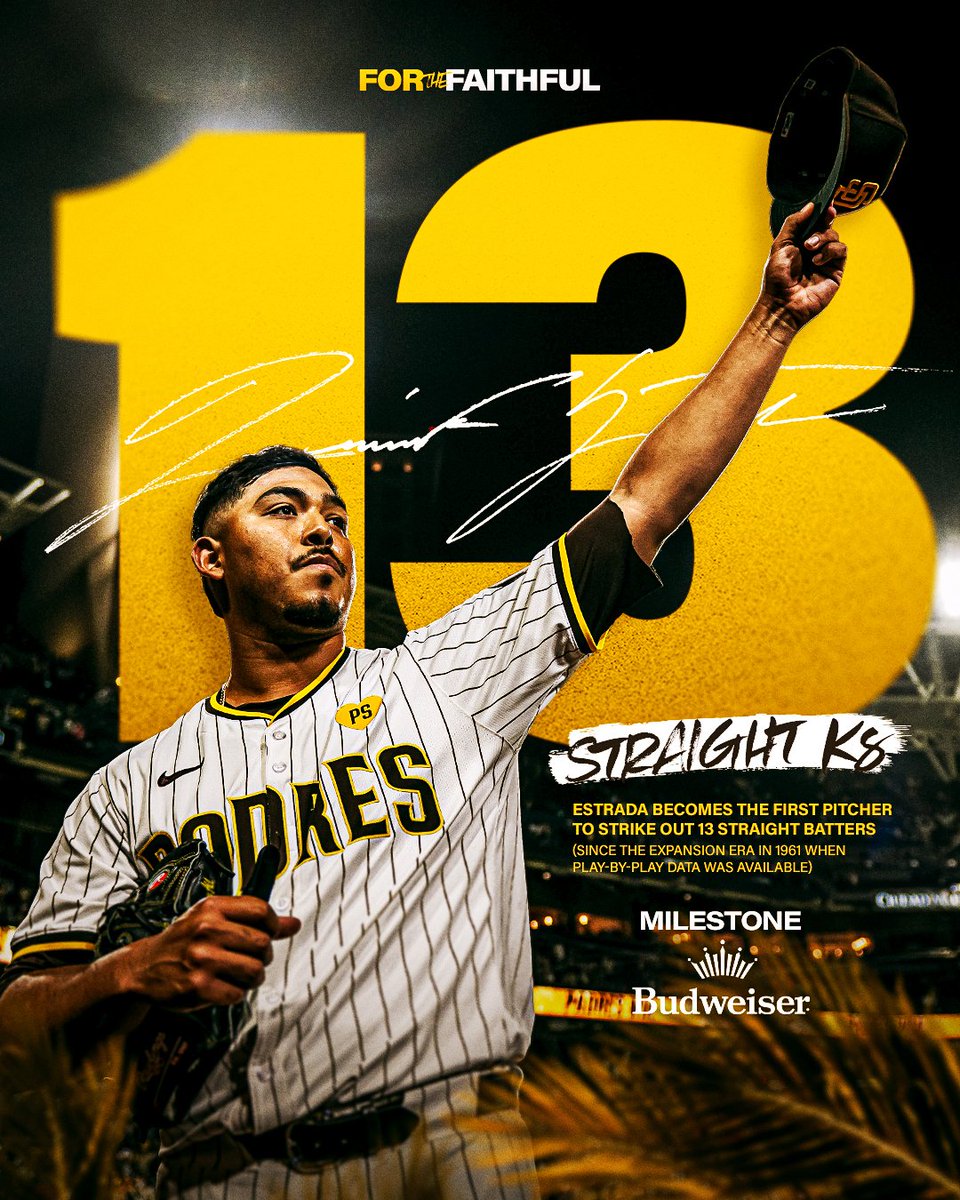 Padres's tweet image. The kid from the Coachella Valley makes history.