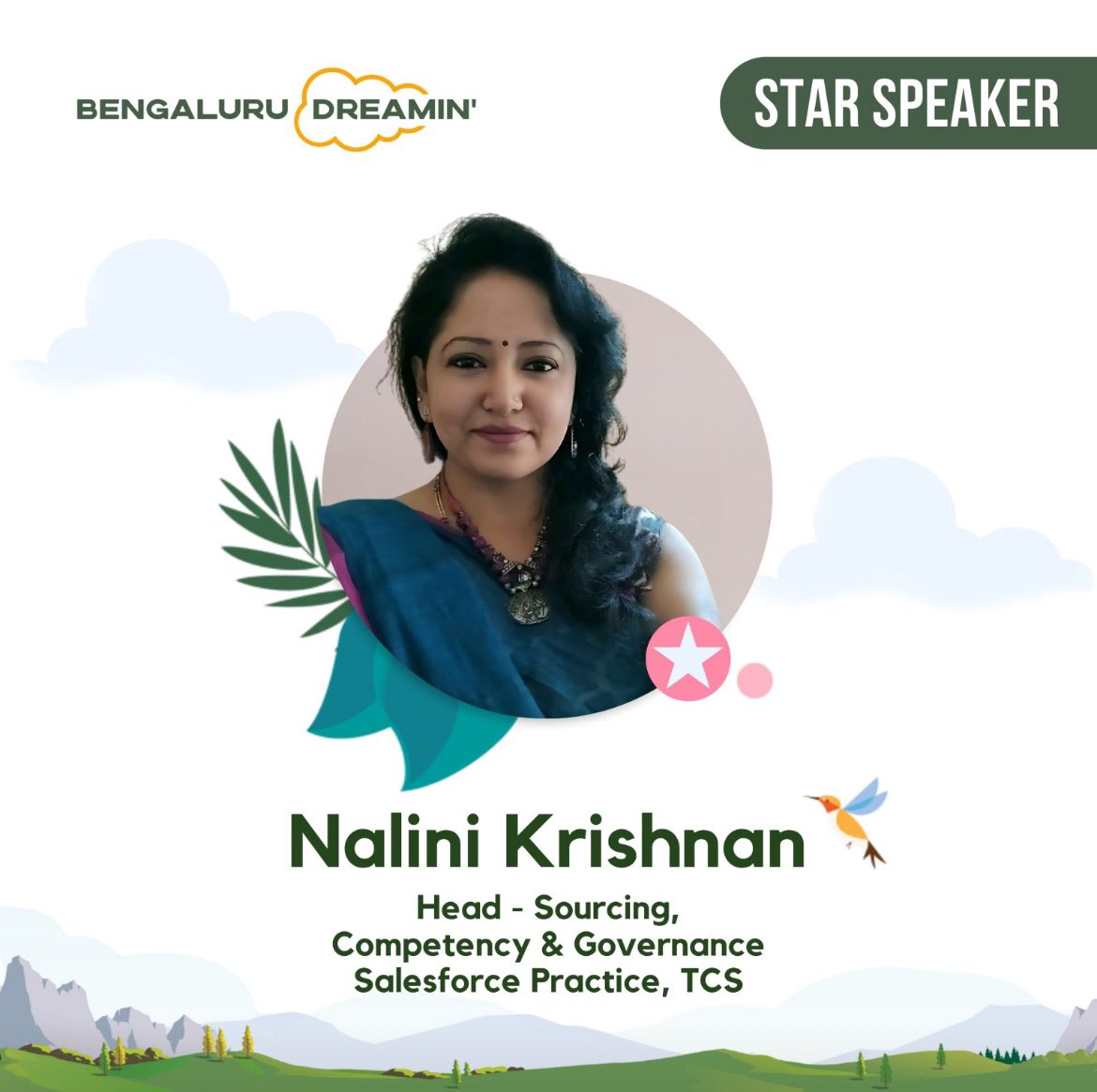 We are excited to announce our next star speaker for the upcoming Bengaluru Dreamin' Conference - Nalini Krishnan

More details👇
linkedin.com/posts/bengalur…

#BengaluruDreamin24 #Salesforce #trailblazercommunity #StarSpeaker #NTTDATAlife