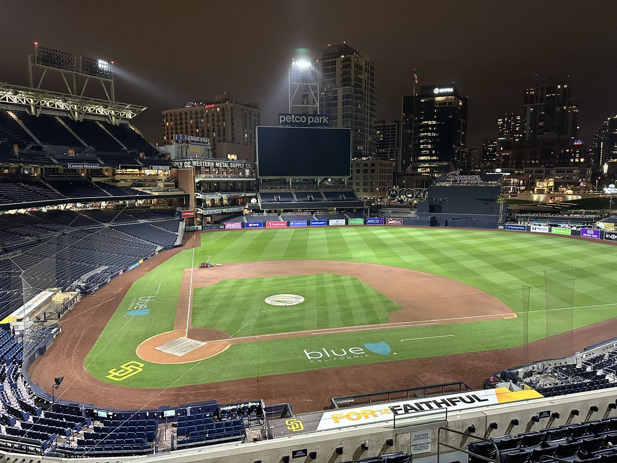 That’s a wrap from Petco Park, where the roof stays open so Jeremiah Estrada’s “chitter” can continue to “chit.”
#padres