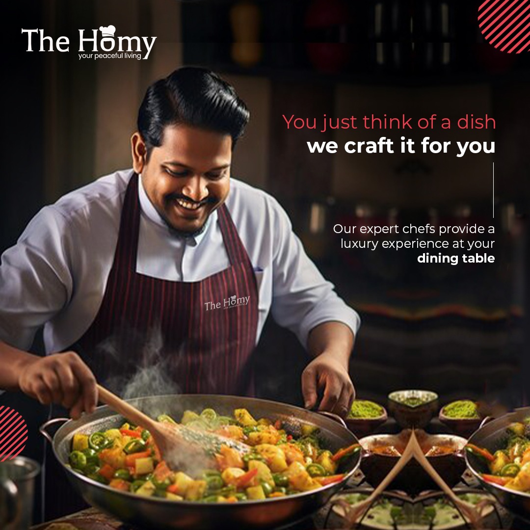 thehomy_in's tweet photo. The Homy kitchen king crafting every meal you crave for.... What you guys are waiting for? Want to have a healthy and tasty meals on your daily basis? The Homy is your right choice. Book now
.
.
#thehomy #chefs #chefsathome #kitchenking #luxurydining #athomeservice #trending https://t.co/ZWIfQSQpkV