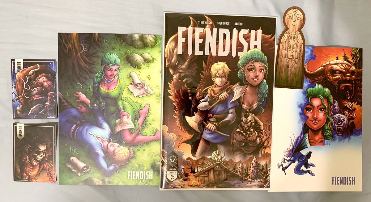 MortalV2's tweet image. @RenieDraws @CriticalBlast Just got Fiendish today!  Thanks very much!