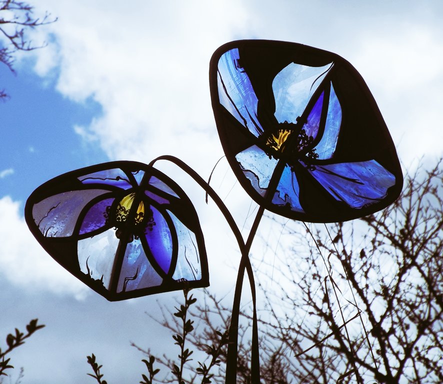 Emma Butler-Cole Aiken is a stained glass artist working in Selkirk, Scottish Borders #WomensArt