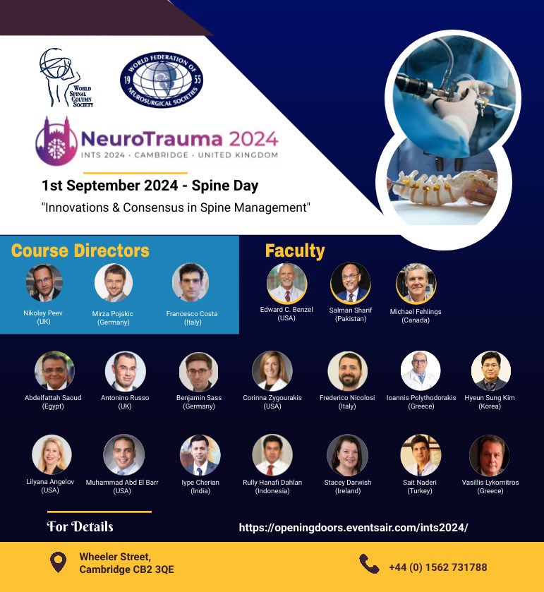 Looking forward o sharing insights with a great faculty. Not a meeting to miss out on!