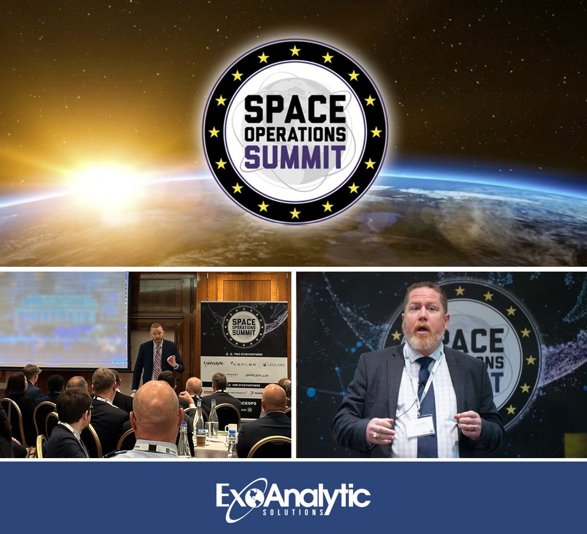 exoanalytic's tweet image. Thank you @DefenceIQ  for an incredible Space Operations Summit last week! 🚀 We are grateful for the opportunity to collaborate with the space community and share our insights on advancing space security and operations. #SpaceOpsSummit #DynamicSpaceOperations