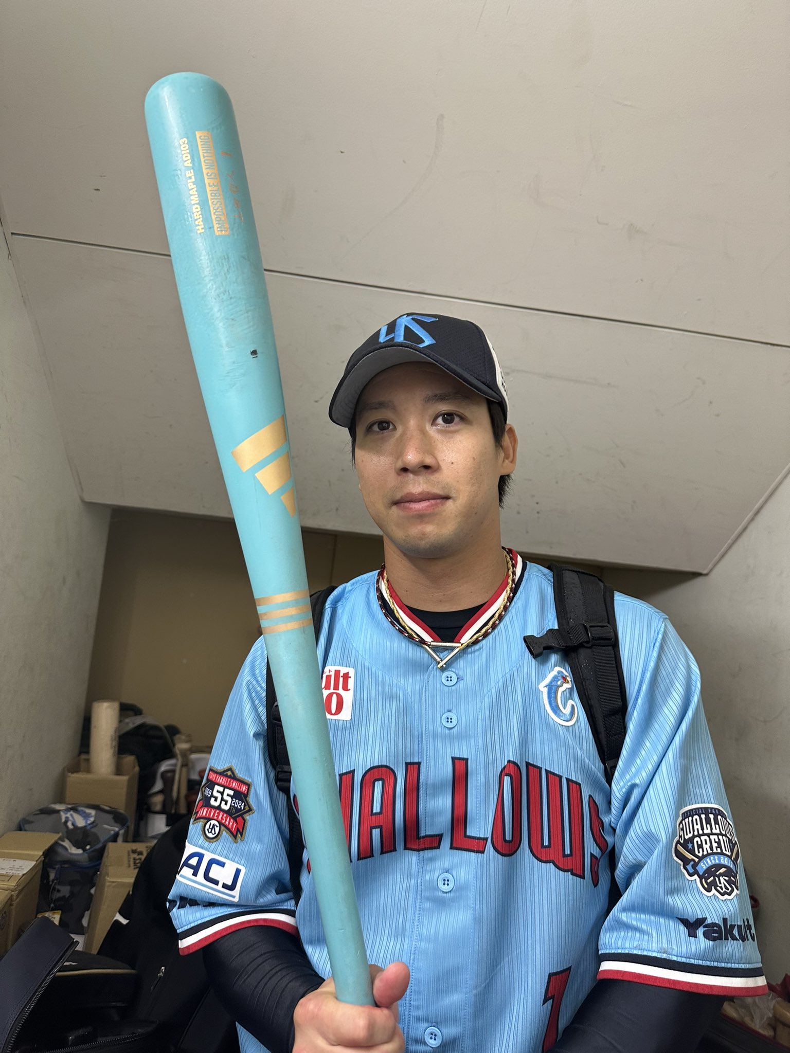 ヤクルトスワローズ 山田哲人 最多安打 球団公認直筆サイン ヤクルトスワローズ 山田哲人 最多安打 球団公認直筆サイン