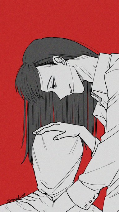「long hair profile」 illustration images(Latest)｜2pages
