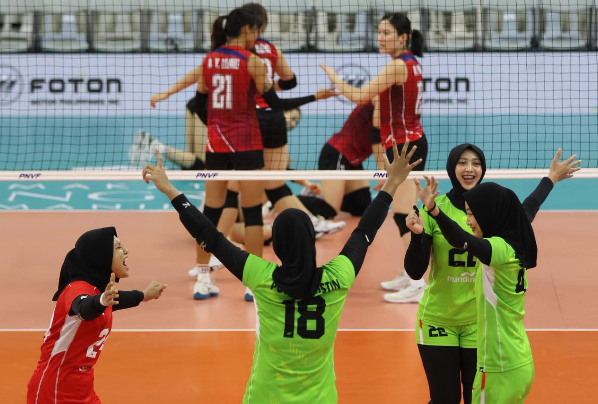 Indonesia finish 7th place with 3-0 win over Hong Kong, China
Read more: asianvolleyball.net/new/indonesia-…
#FIVB #VolleyballWorld #Volleyball #AVCChallengeCup #mikasasports_official #AVC #AVCVolley #AsianVolleyball #StayActive #StayStrong #StayHealthy